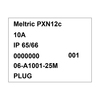 Meltric 06-A1001-25M PLUG 06-A1001-25M